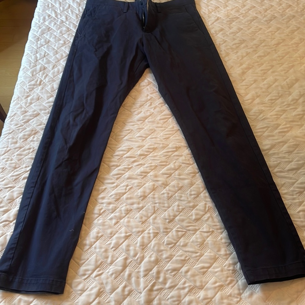 Men’s Dockers W30 L33 Smart 360 Flex Slim Navy Blue worn once